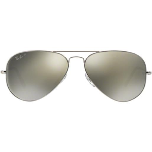 Ray-Ban occhiali da sole Ray-Ban aviator rb3025 003/59 polarizzati