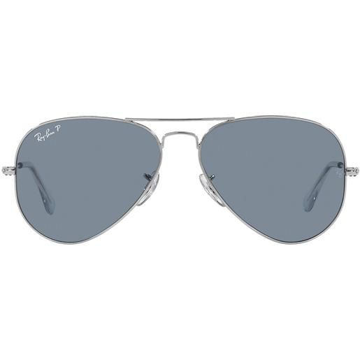 Ray-Ban occhiali da sole Ray-Ban aviator large metal rb3025 003/02 polarizzato