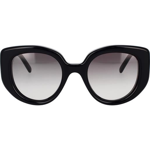 Loewe occhiali da sole Loewe curvy lw40100i 01b