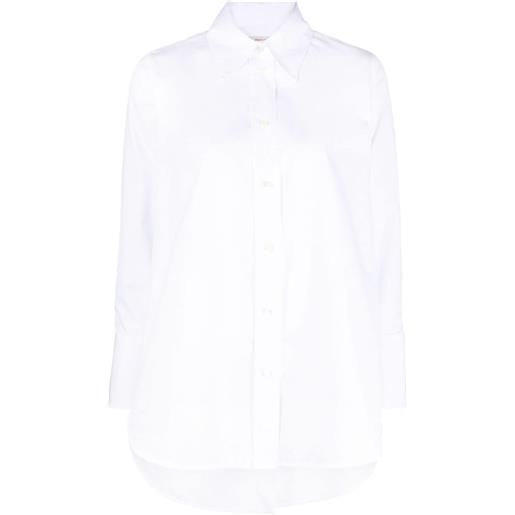 Alberto Biani camicia con colletto ampio - bianco