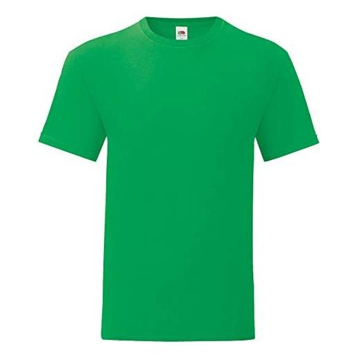 Fruit of the Loom iconic t - maglietta da uomo, taglia s - 5xl, confezione da 5 verde pallido xl