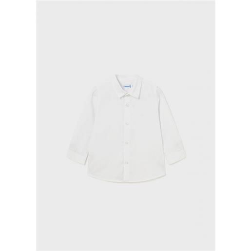MAYORAL CLASSIC 124 camicia manica lunga basica bianco
