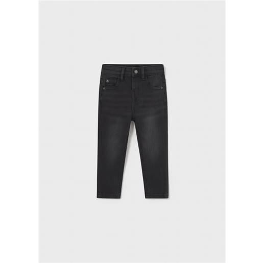 MAYORAL CLASSIC 510 pantalone jeans slim fit basico nero