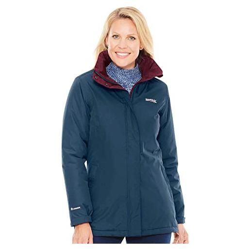 Regatta blanchet ii waterproof and thermoguard insulated, giacca donna, blu (navy), s