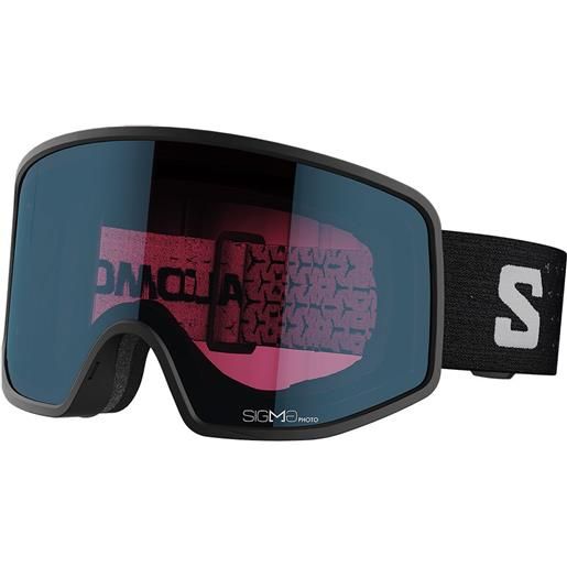 Salomon sentry pro sigma photo ski goggles nero sky blue/cat2