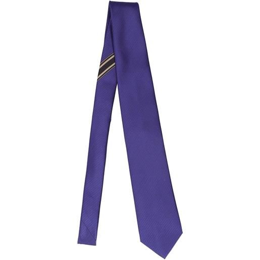 BRIONI cravatta in seta / dettaglio regimental