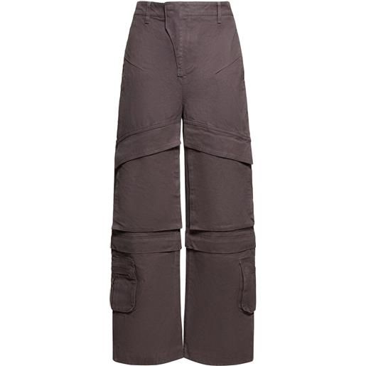 ENTIRE STUDIOS pantaloni cargo larghi in cotone