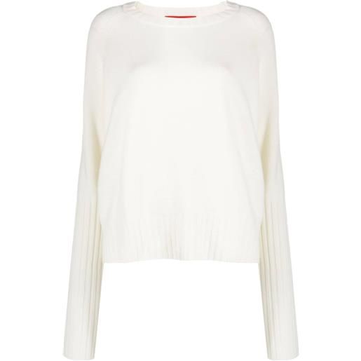 Wild Cashmere maglione susanne girocollo - bianco