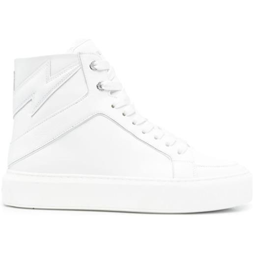 Zadig&Voltaire sneakers alte - bianco