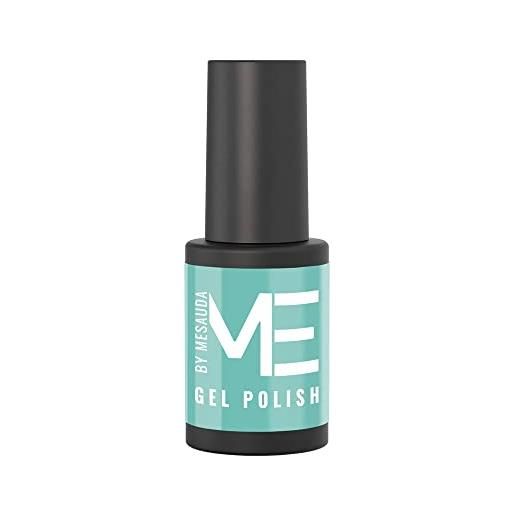 Me by mesauda smalto semipermanente turchese - 138 turquoise - smalto per unghie gel - formula easy on - easy off - vegan e cruelty free - 4,5 ml