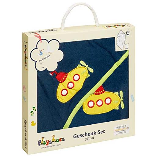 Playshoes 330908 - set regalo sottomarino, colore: blu