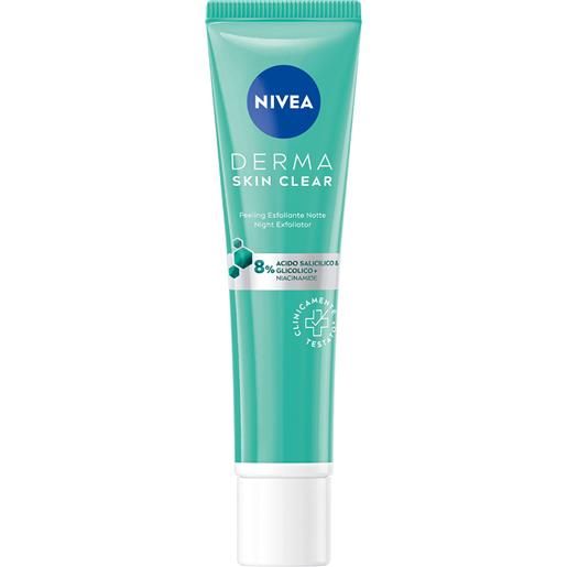 Nivea derma skin clear peeling esfoliante notte