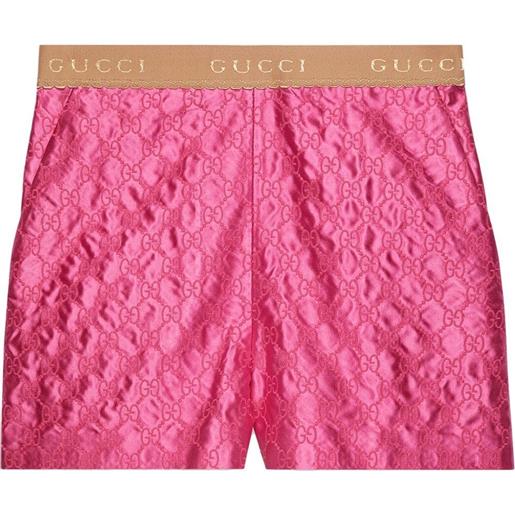 GUCCI shorts con motivo gg