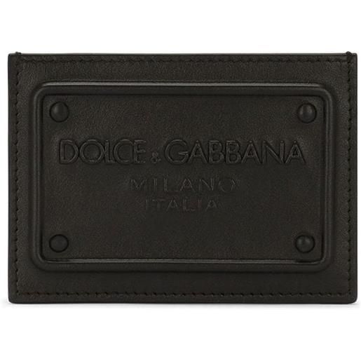 DOLCE & GABBANA portacarte con logo