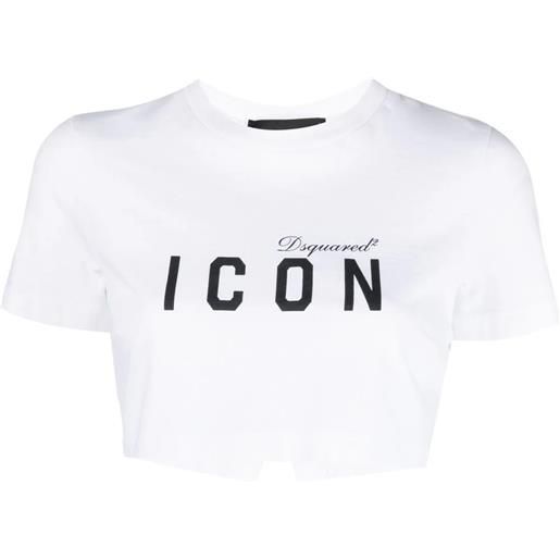 DSQUARED2 icon cropped t-shirt