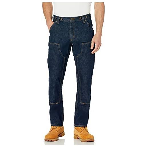 Carhartt pantaloni da uomo flex relaxed fit heavy weight double-front utility logger jean rugged flex relaxed fit heavy weight double front utility logger jean freight 33w x 36l