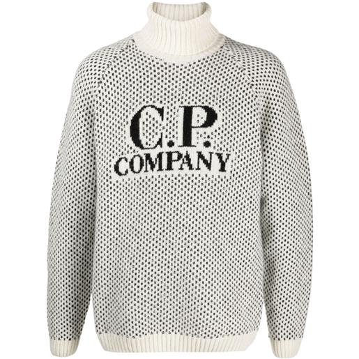 C.P. Company maglione con logo - nero