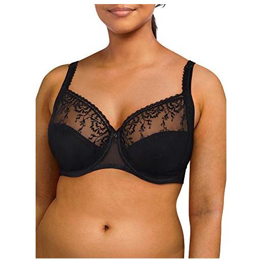 Chantelle every curve, reggiseno con ferretto coprente, intimo donna, schwarz, 4b