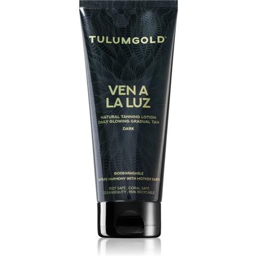Tannymaxx tulumgold ven a la luz natural tanning lotion dark 200 ml