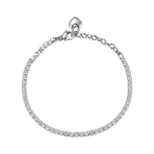 Brosway bracciale donna con simbolo cuore | collezione desideri - bei027