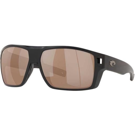 Costa diego mirrored polarized sunglasses nero, oro copper silver mirror 580g/cat2 donna