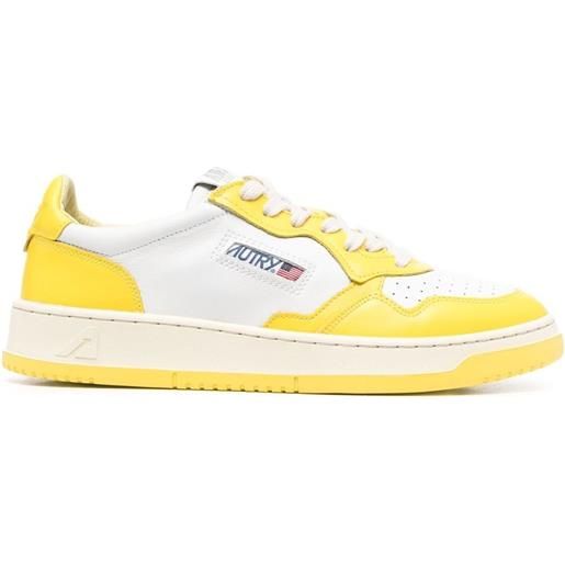Autry sneakers con applicazione - giallo