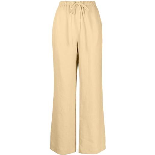 Nanushka pantaloni con coulisse - giallo