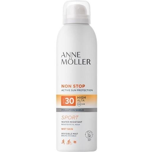 Anne Möller spray per il corpo per l'abbronzatura spf 30 non stop (invisible body mist) 200 ml