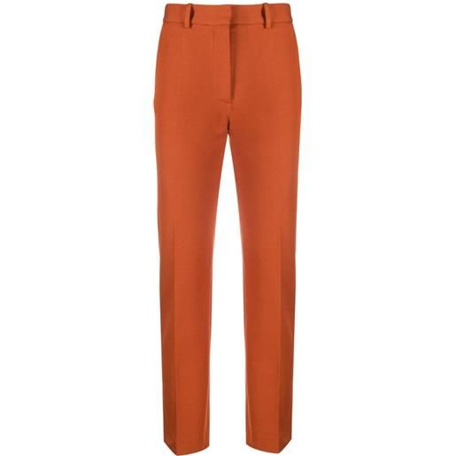JOSEPH pantaloni coleman crop slim - arancione