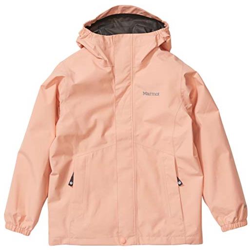 Marmot minimalist - giacca impermeabile da ragazzo, bambino, 36100, pink lemonade, s