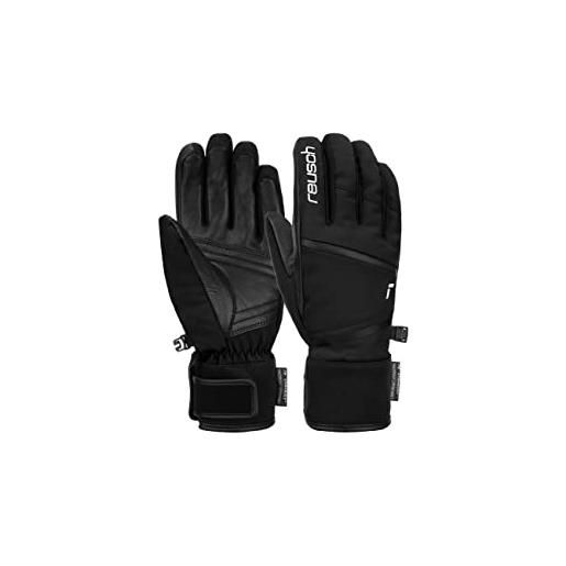 Reusch tessa stormbloxx-membrana antivento e impermeabile, traspiranti, guanti da sci e sport invernali, nero, 7.5 donna