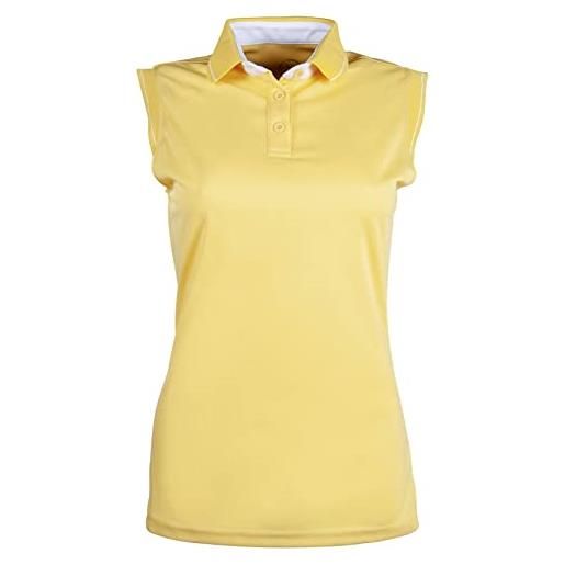 HKM classico polo, giallo, s unisex-adulto