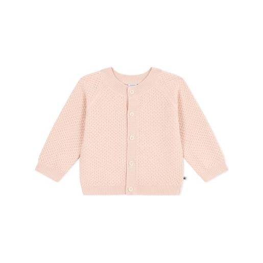 Petit Bateau a08ad, cardigan unisex - bimbi 0-24, bianco avalanche, 18 mesi