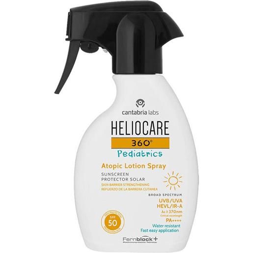 Heliocare 360 pediatrics spf50 atopic lotion spray 250ml Heliocare