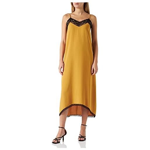 Sisley dress 46cvlv02k, mustard 3p8, 42 donna