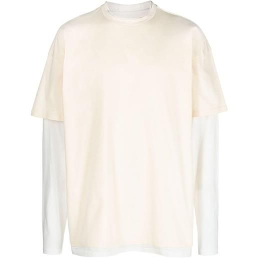 Jil Sander t-shirt con stampa - giallo