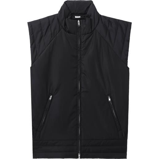Random Identities gilet con zip - nero