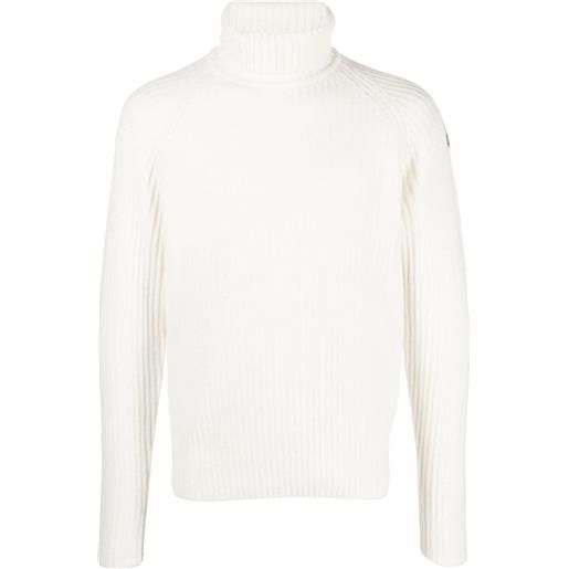 Parajumpers maglione con logo - bianco