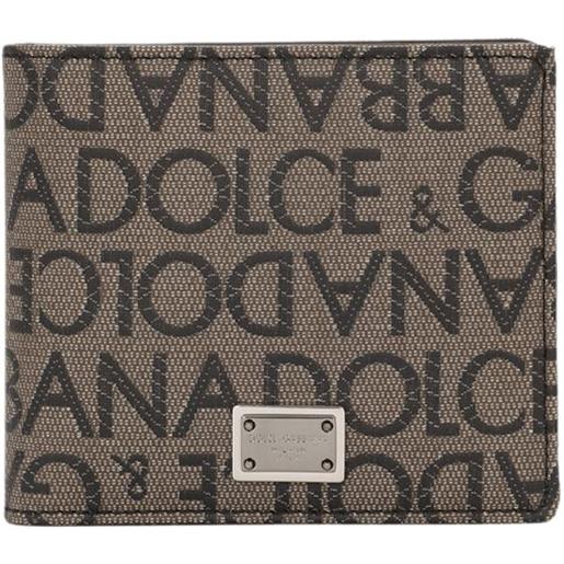 Dolce&Gabbana portafoglio in jacquard