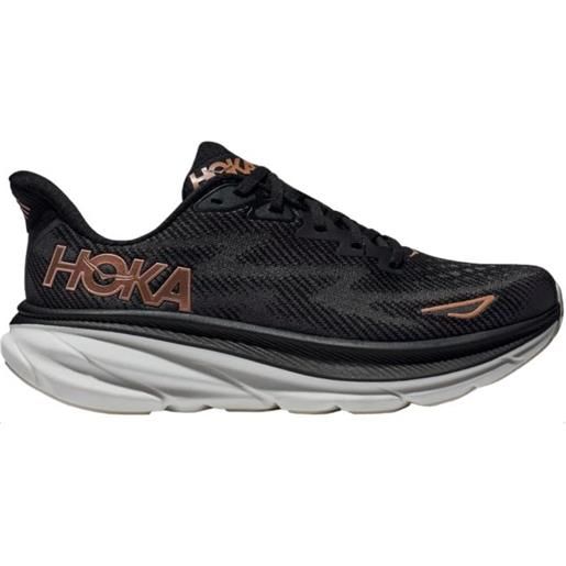 HOKA scarpe clifton 9 donna black/rose gold
