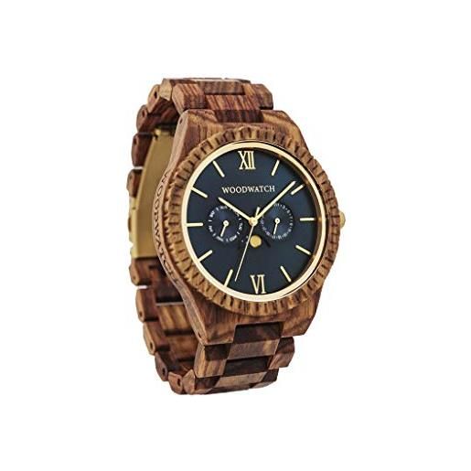 WoodWatch deep ocean | orologio in legno uomo da polso premium | wood watch for men | orologio in legno uomo da polso premium | wood watch for men | orologio resistente e antispruzzo