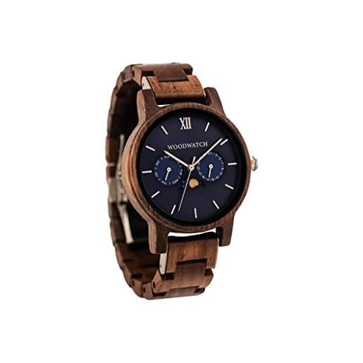 WoodWatch mariner personalizzato | orologio in legno uomo da polso premium | wood watch for men | orologio resistente e antispruzzo
