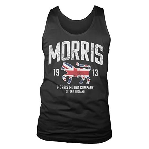 Morris Costumes morris licenza ufficiale motor company uomo canottiera (nero), l