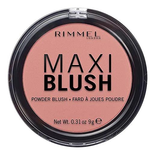 Rimmel London fard in polvere blush a lunga durata, formato maxi 9 g, 006 exposed
