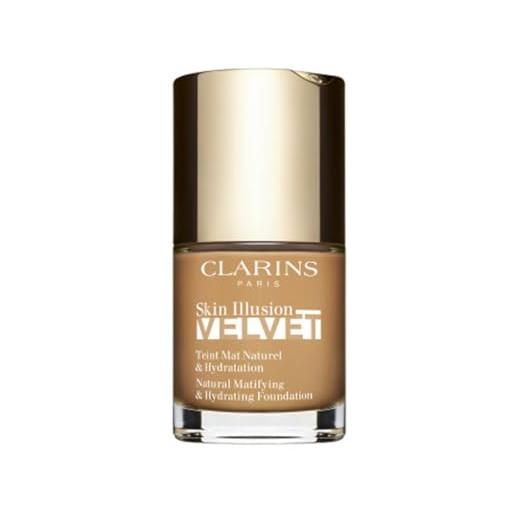 Clarins skin illusion velvet teint mat naturel & hydratation #114n 3