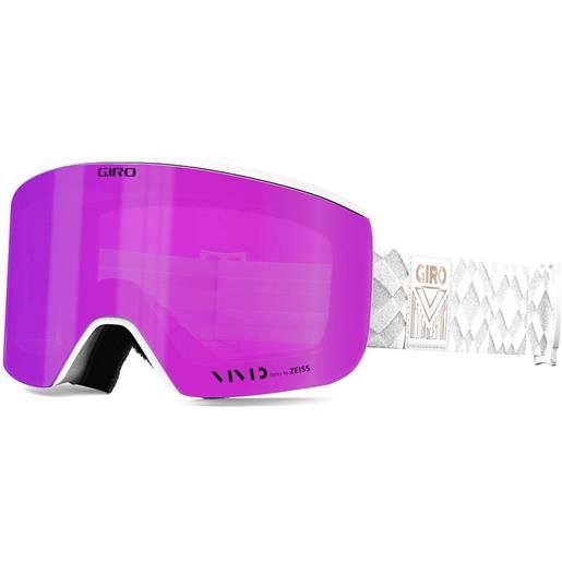 Giro ella ski goggles bianco vivid pink/cat2