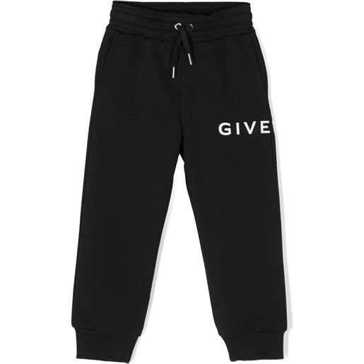 Givenchy Kids pantalone in cotone nero