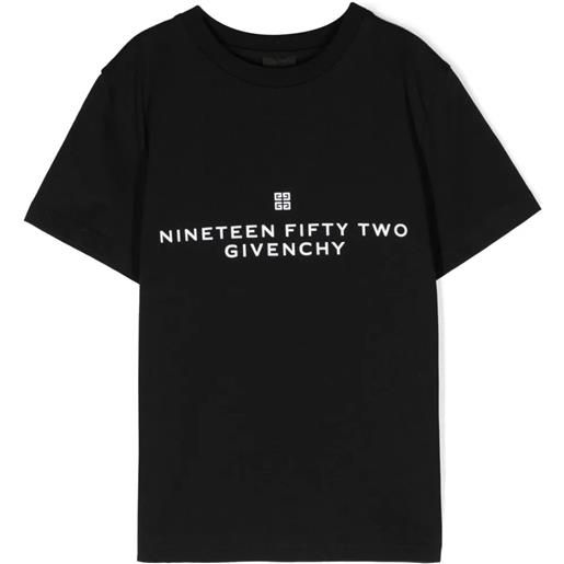 Givenchy Kids t-shirt in cotone nero