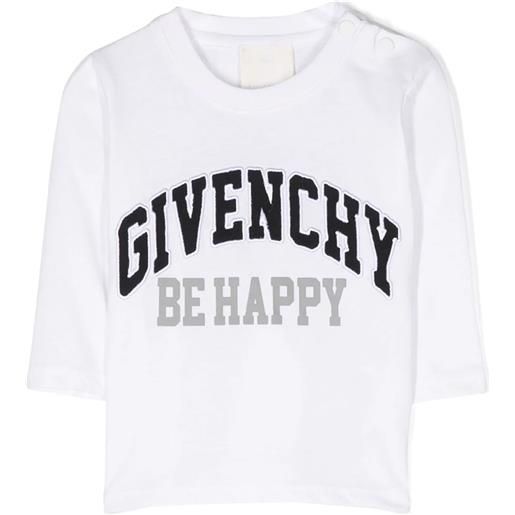 Givenchy Kids t-shirt in cotone bianco