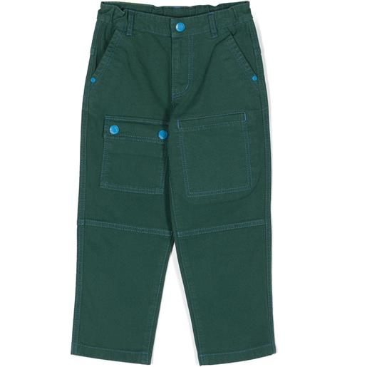 The Marc Jacobs kids pantalone in cotone verde